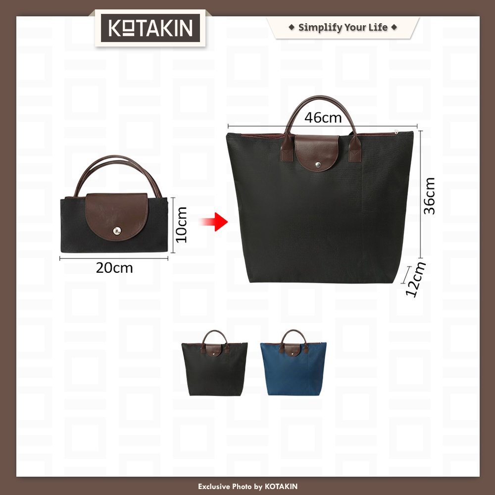 Totebag Handle Classic Tas Bahu Wanita